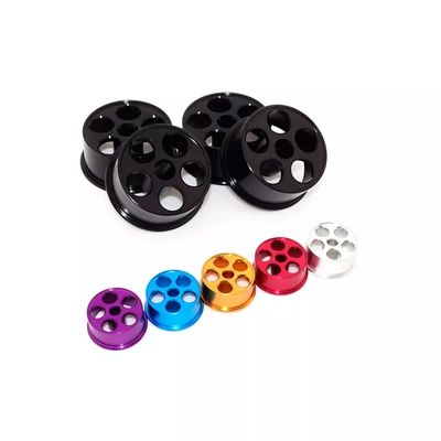 Good Appearance Colorful Metal CNC Machining Aluminium Alloy Wheels Prototype Parts