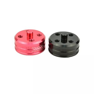 High Polished Aluminum Alloy CNC Machining Bracket Mount Motor Shaft Prototype Parts