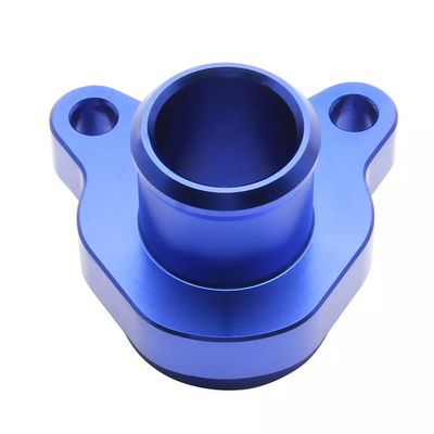 CNC Custom Precision Car Water Pipe Joint with Clamp Anodizing Aluminum Accessories